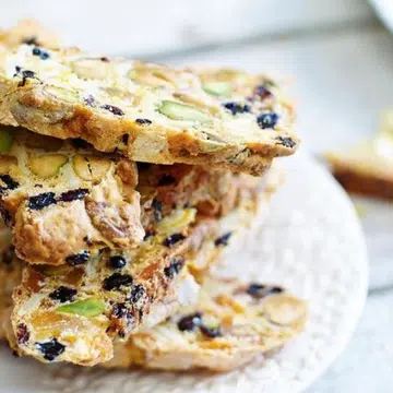 Sugar-Free Biscotti With Dried Fruit