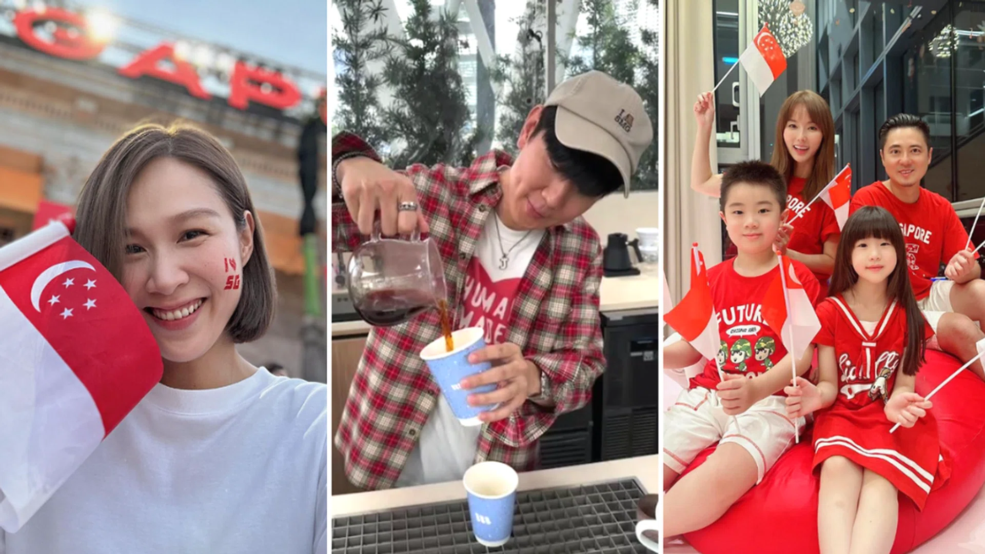 What Singapore Celebs Did & Wore For National Day 2023