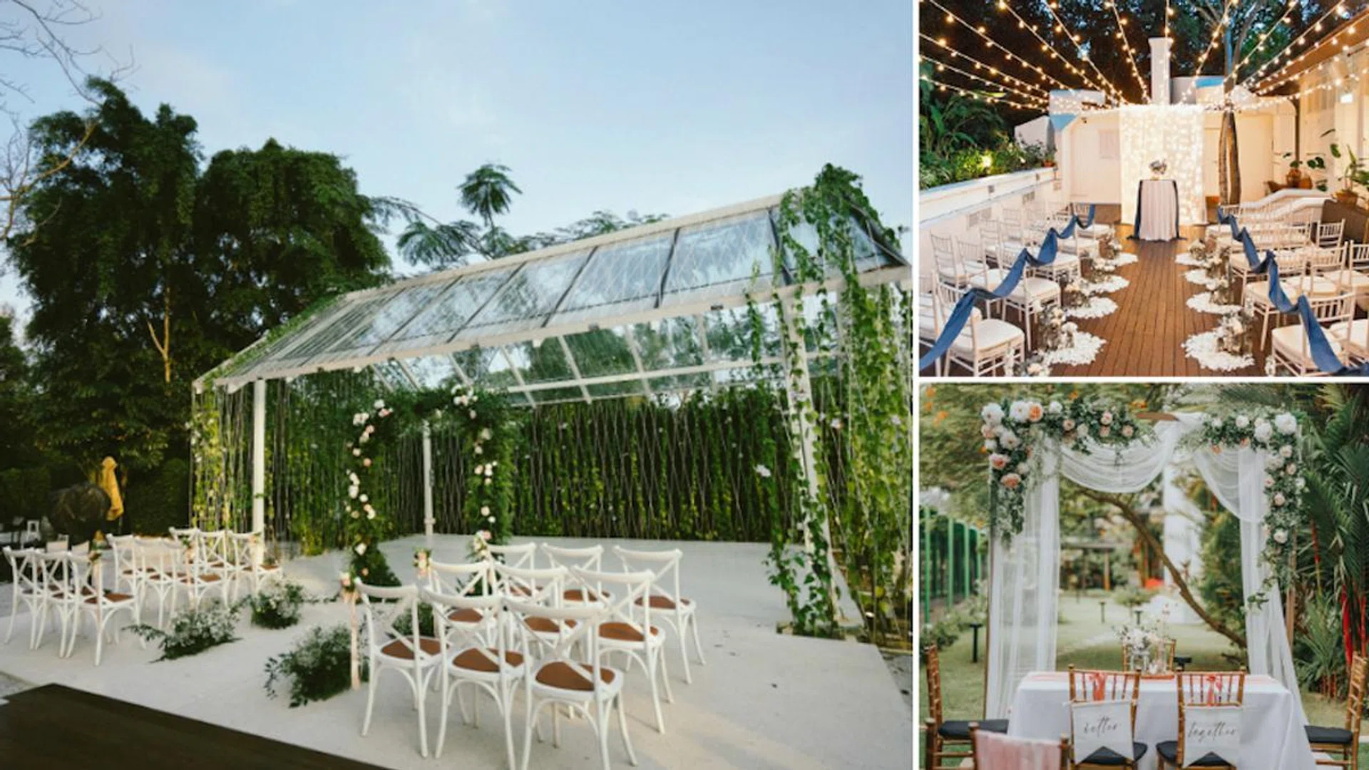 Fairytale garden wedding