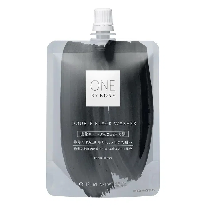 Best Time-Saving Cleanser: One by Kose Double Black Washer