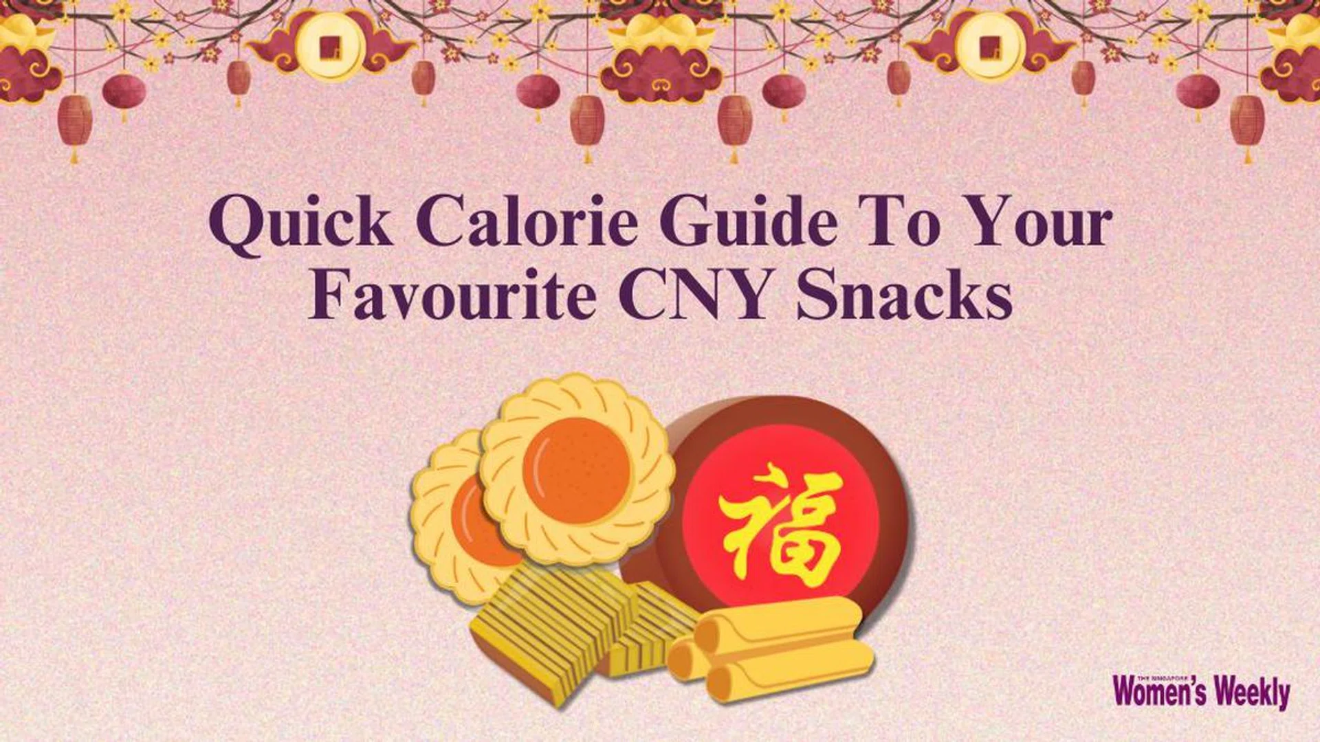 calories in cny snacks