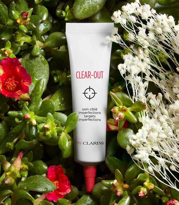 My Clarins Clear-Out Targets Imperfections ($28)