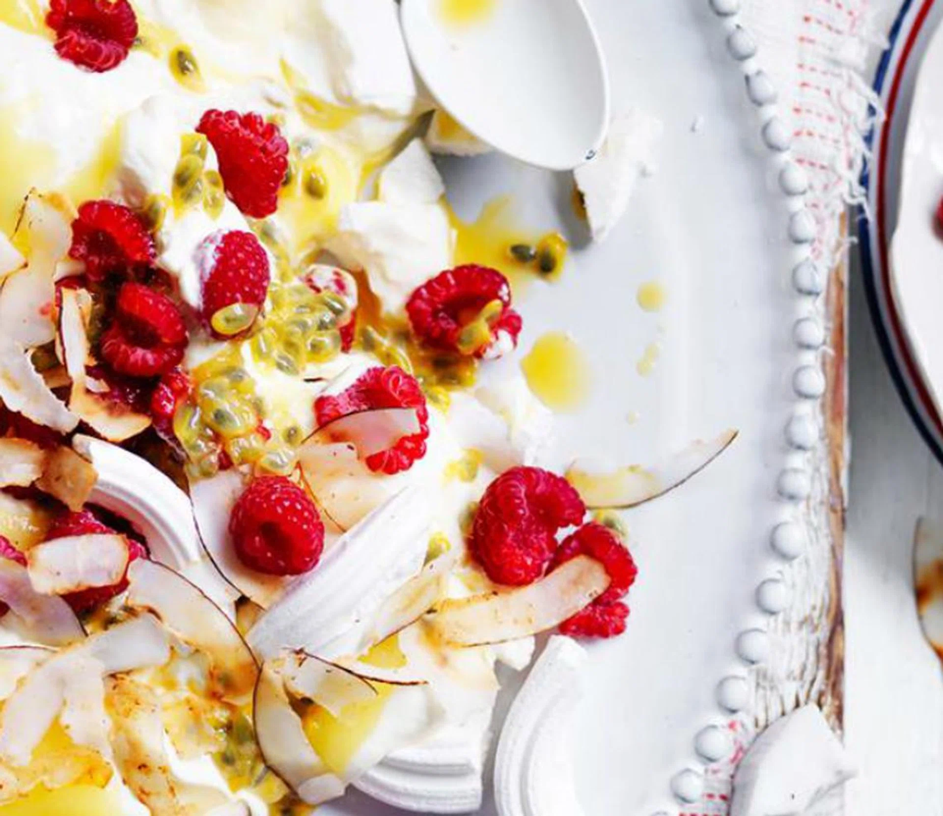 Lemon & Meringue Passionfruit Mess