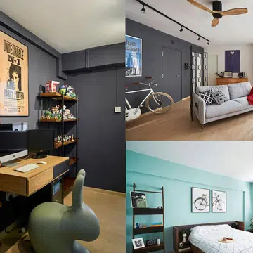 Eclectic flat