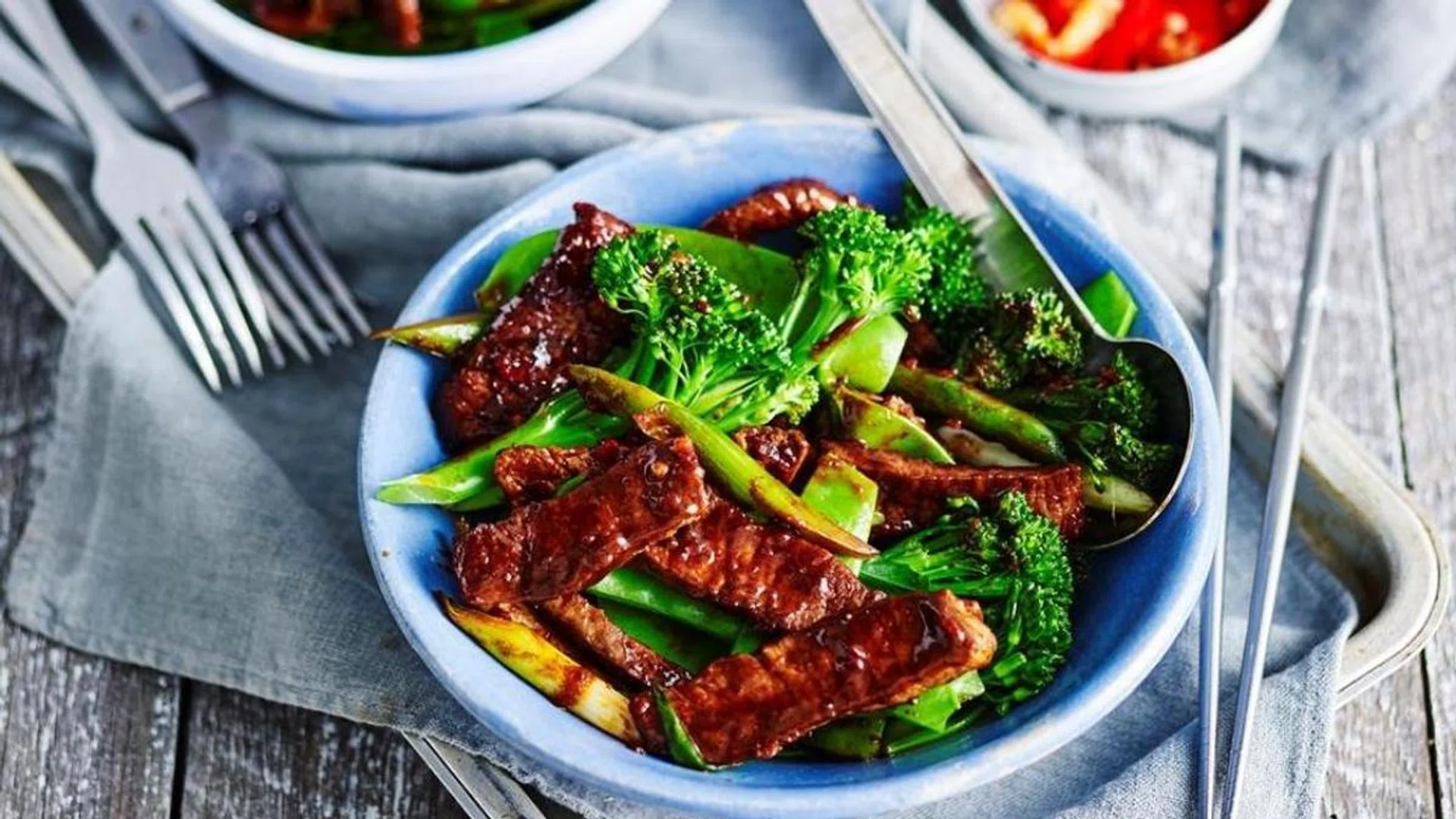 Lamb & Black Bean Stir-Fry