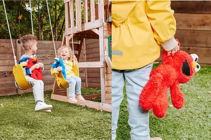 Sesame Street Elmo Take Along Soft Toy