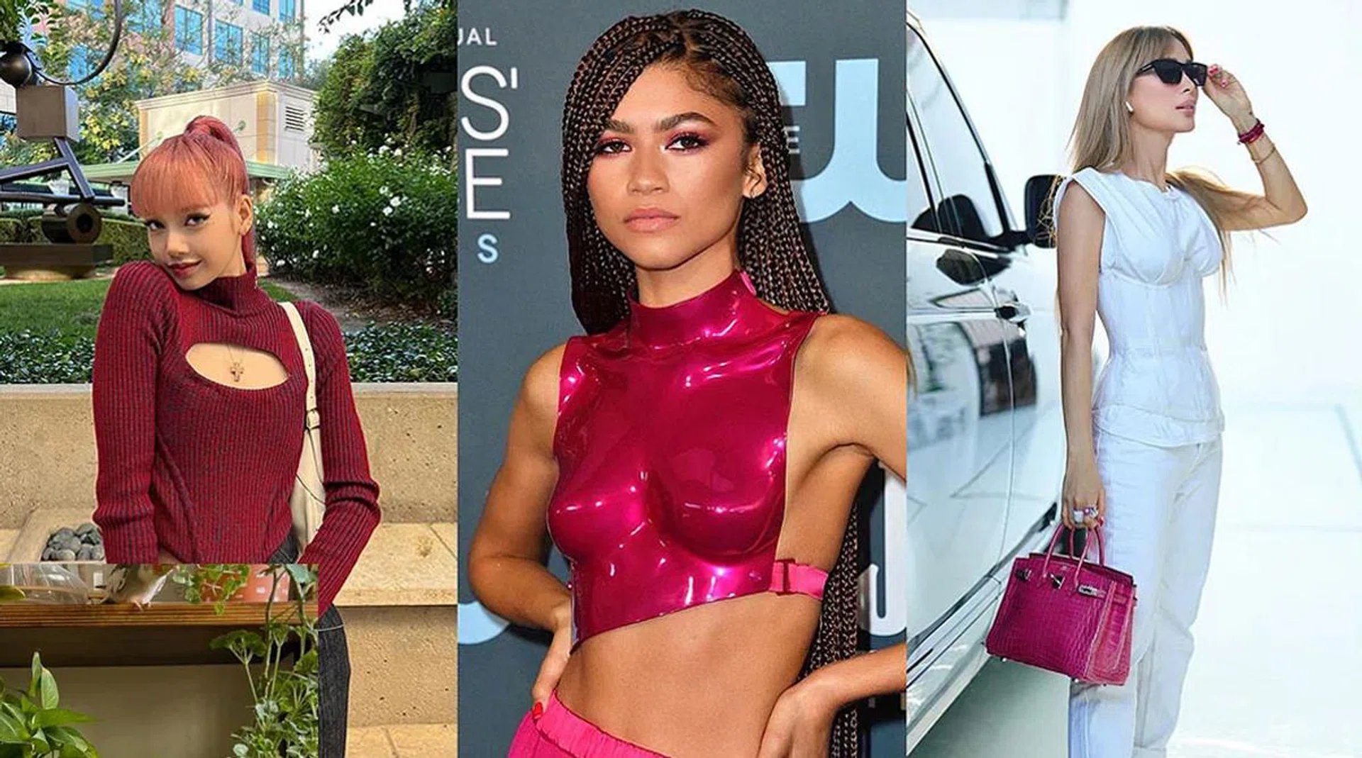 Instagram/@lalalalisa_m, @zendaya, @iamhearte