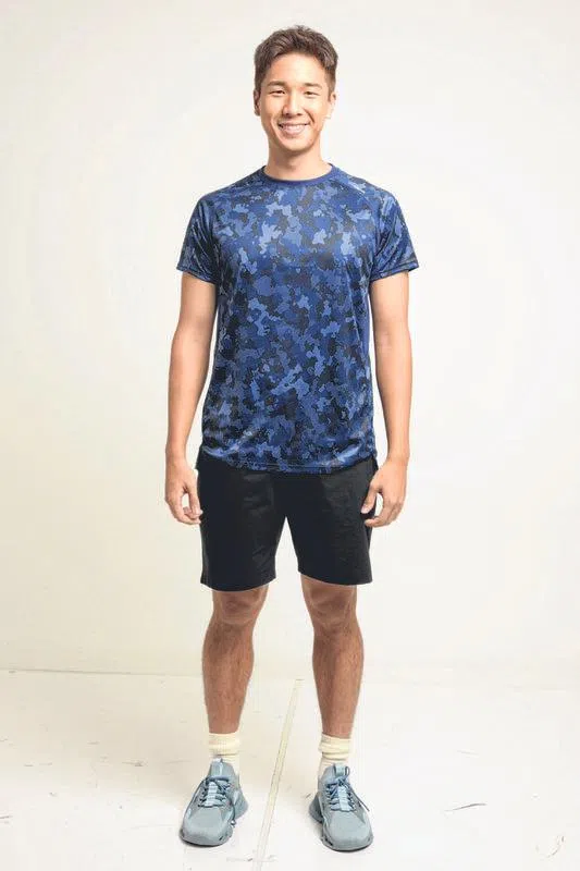 蔡程俊虽然参演过多部本地剧，但依然有点紧张和兴奋。（新传媒提供）