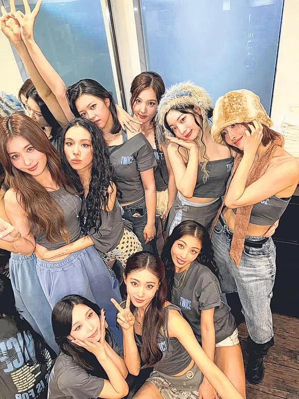 TWICE成军10周年。（取自TWICE脸书）