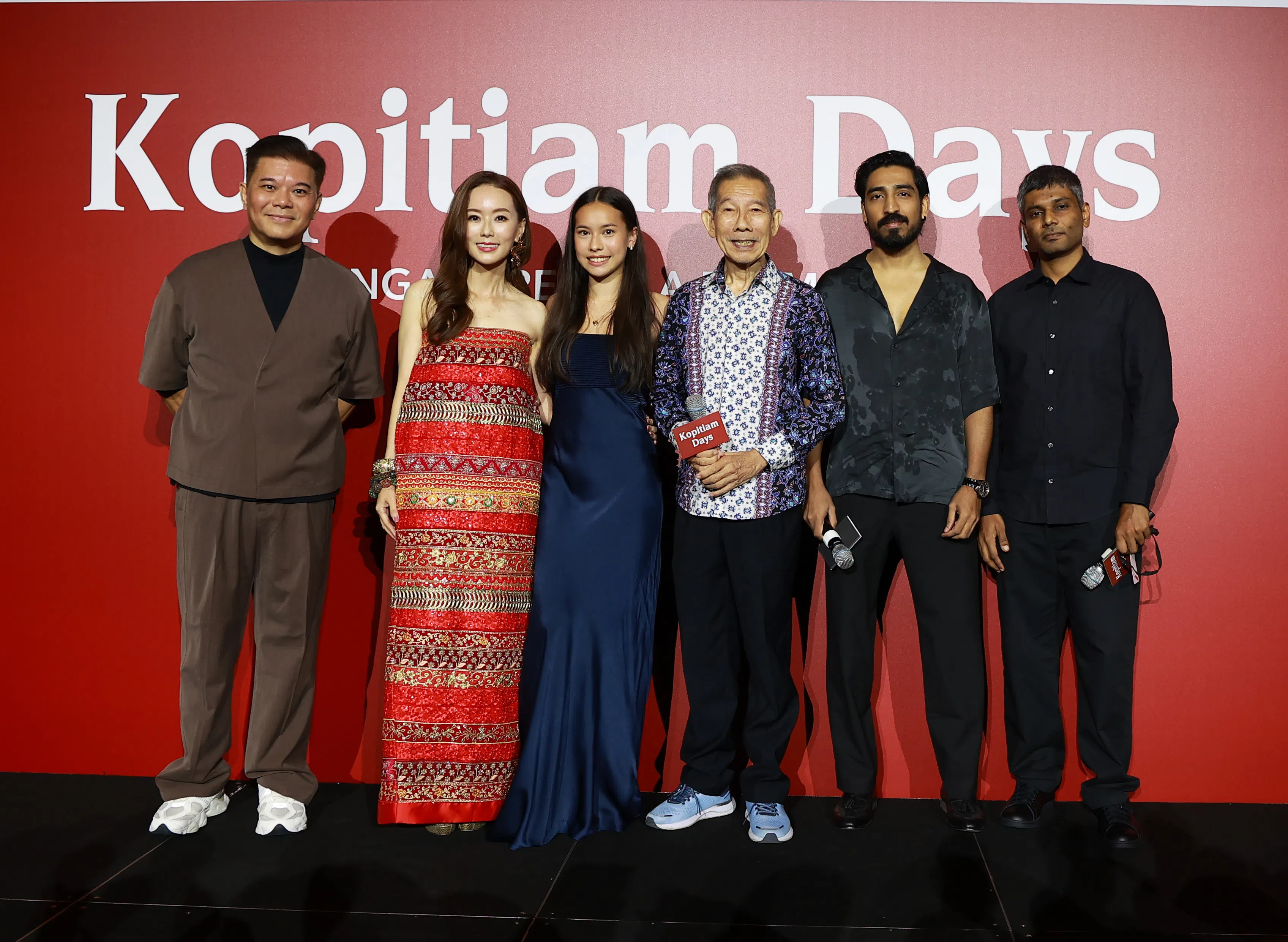 导演王国燊（左起）、林湘萍、Jennifer Wilkinson与杨世彬。（纪允贤摄）