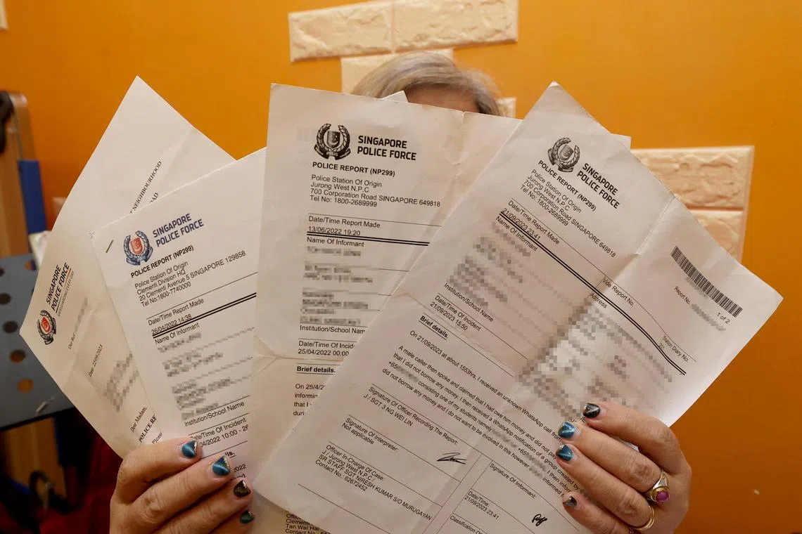 卓女士的身份遭友人盗用借阿窿，去年已多次报警。（档案照片）