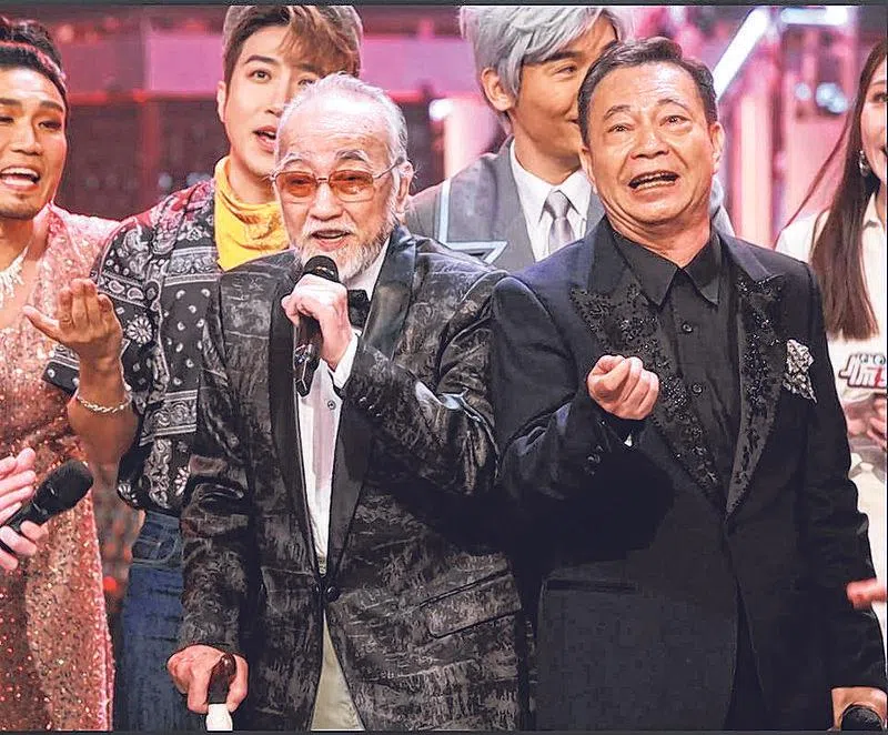 廖伟雄和卢海鹏短暂亮相，未免让人失望。（取自TVBI）