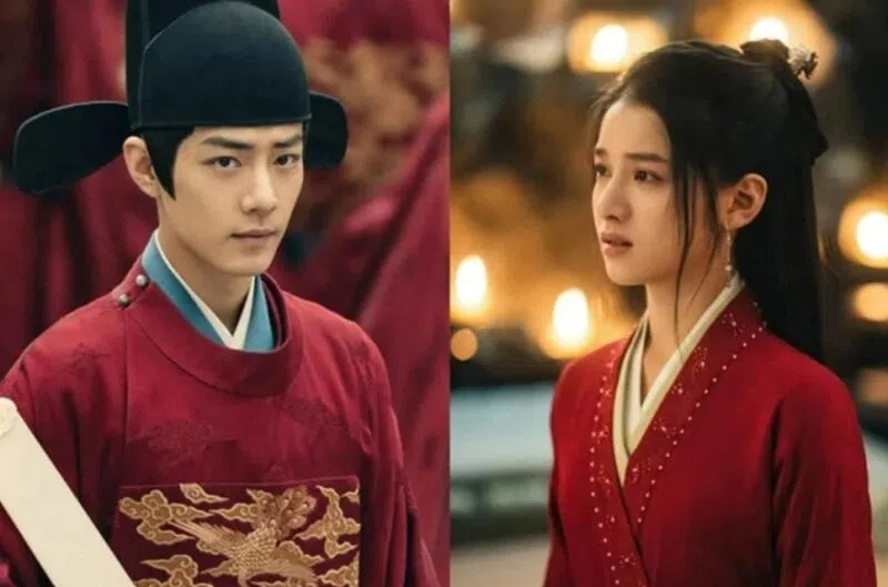 肖战与张婧仪在《藏海传》携手复仇。（互联网）