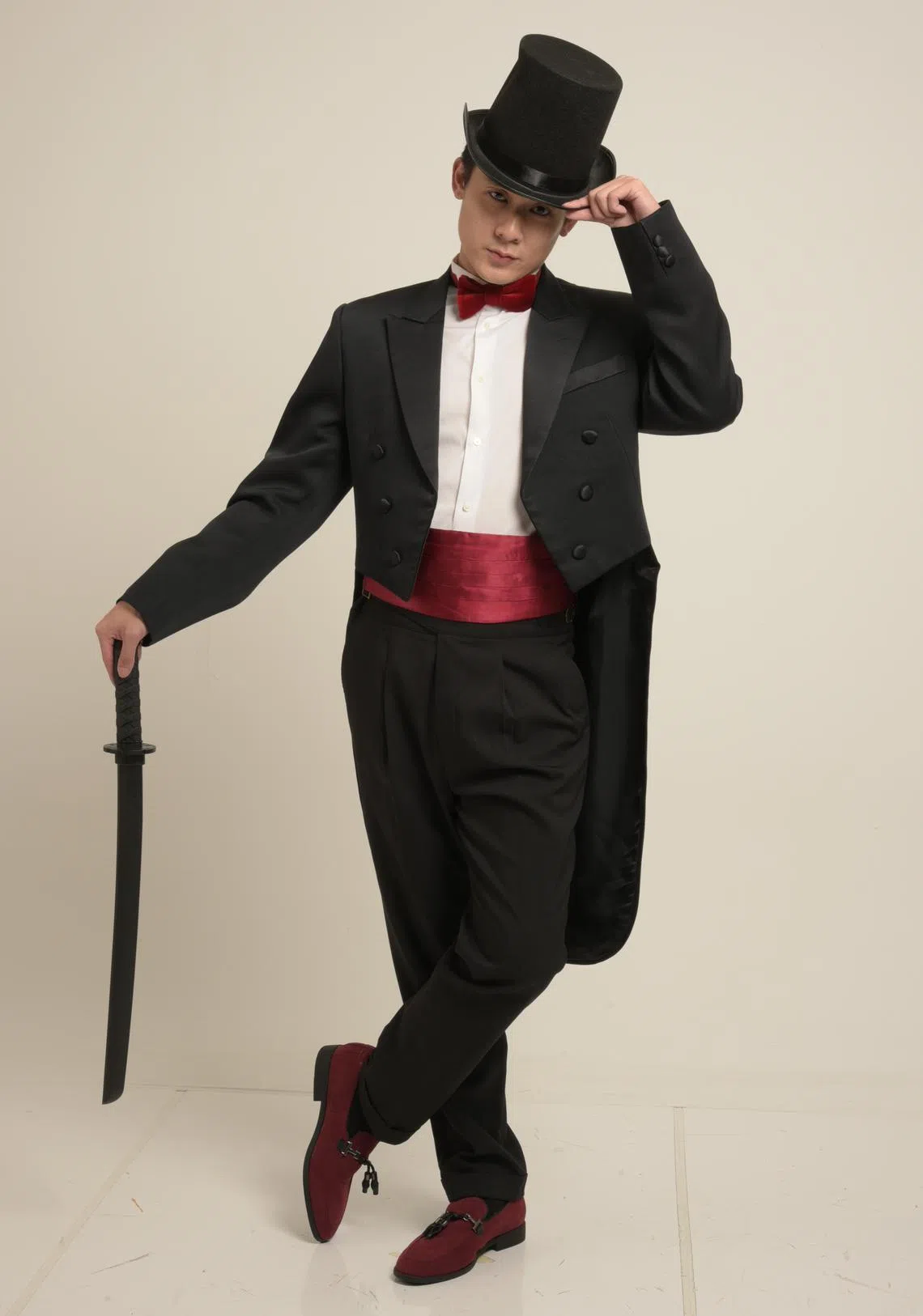 许瑞奇知道是跟洪凌对戏的时候特别有信心。（新传媒提供）