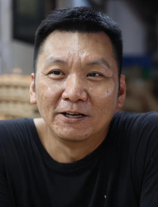 第二代老板董汉中出价30万卖秘方。（刘启成摄）