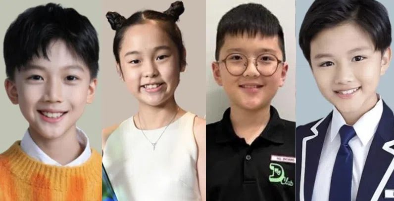 挑大梁演《小孩不笨3》，四位小主角曝光，左起为周俞辰、吴委恩、黄智扬与松恒。（受访者提供）