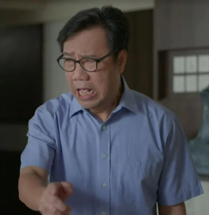 邱胜扬饰演一名年长补习老师。（档案照片）