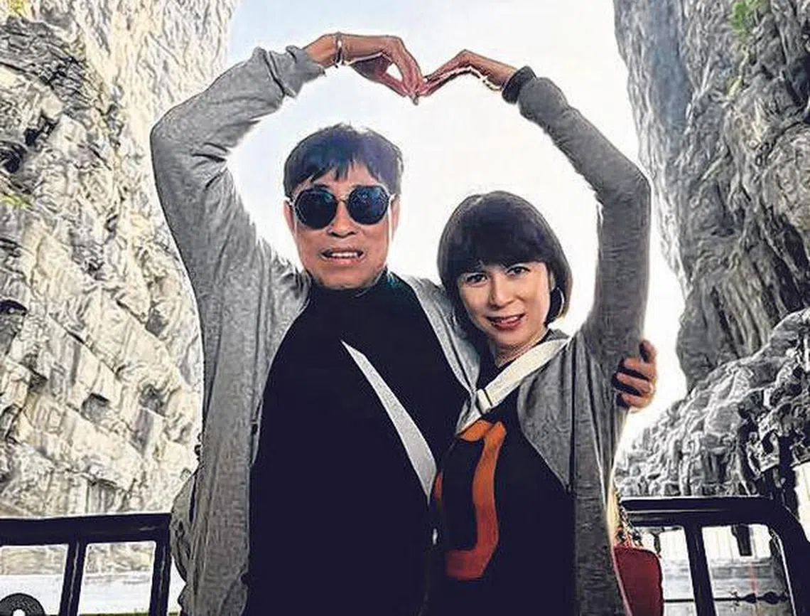 潘玲玲与黄世南结婚多年仍恩爱如昔。（取自艺人IG）