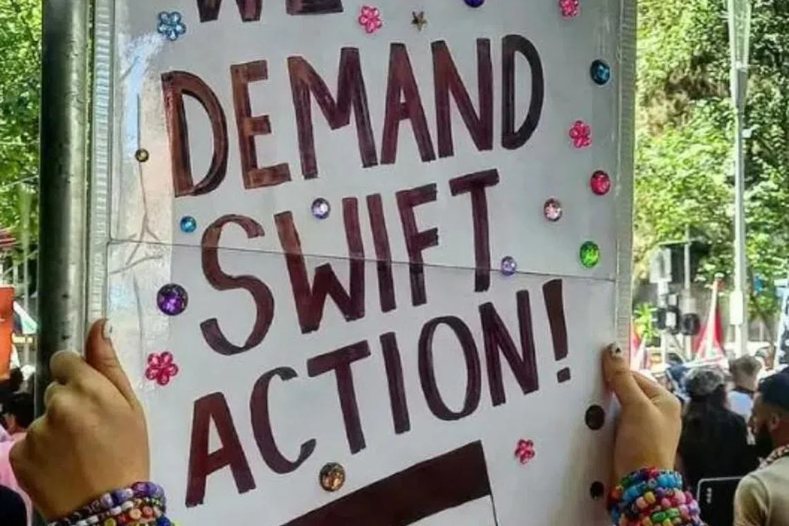 泰勒丝粉丝要求偶像表态。（互联网）