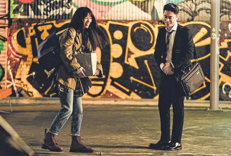 谢盈萱与霍建华合作时间不长，但两人迅速建立了表演默契。（Netflix提供）