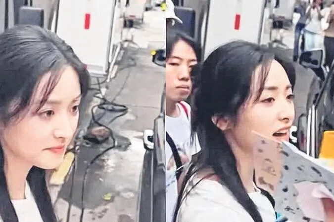 沈月在风波后首露面。（取自网络）