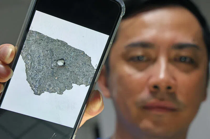 楼上装修楼下遭殃 居民诉：天花板敲出洞