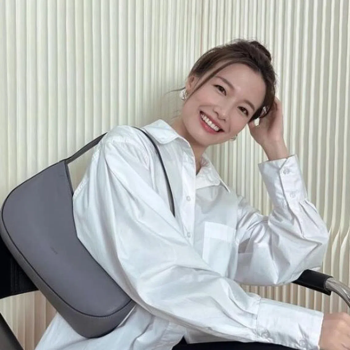 林昀憓吃过蚂蚁。（艺人IG）