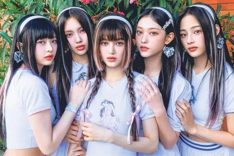 韩国女团NewJeans。（取自网络）