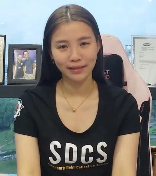 何仪雯称两名员工受轻伤，目前无大碍。（受访者提供）