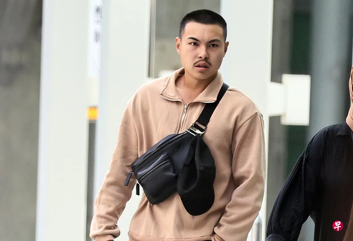 The defendant Yang Li Ho was sentenced to 15 months' imprisonment on Tuesday morning (11 March). Photo: Shin Min Daily News( 2025)