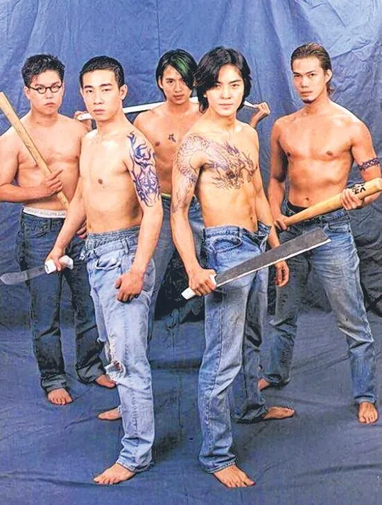 郑伊健在《古惑仔》中的陈浩南一角，至今深入民心。（取自网络）