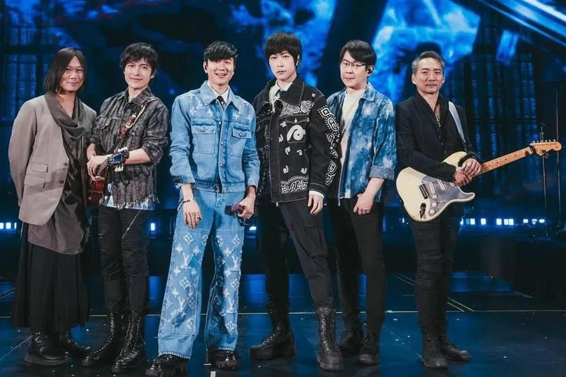 林俊杰担任五月天在上海巡唱的嘉宾。（取自林俊杰IG）