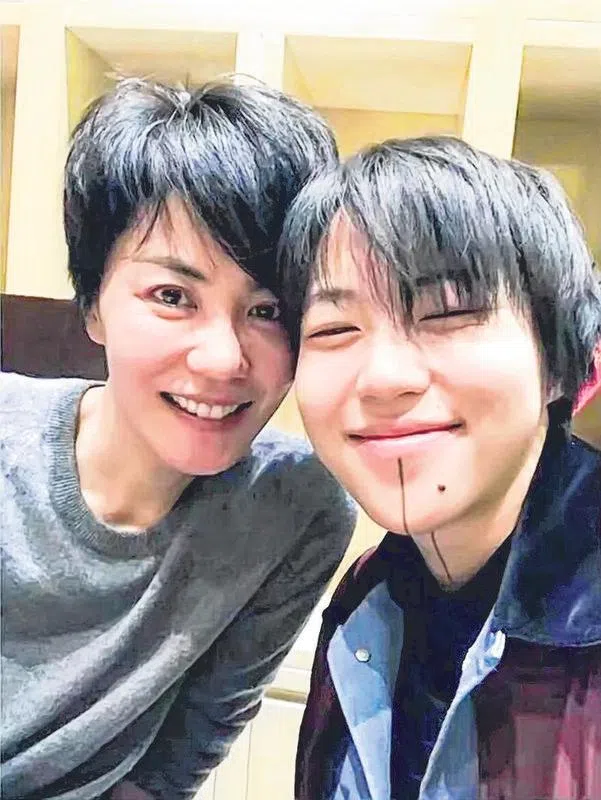 窦靖童是王菲的女儿。（取自网络）