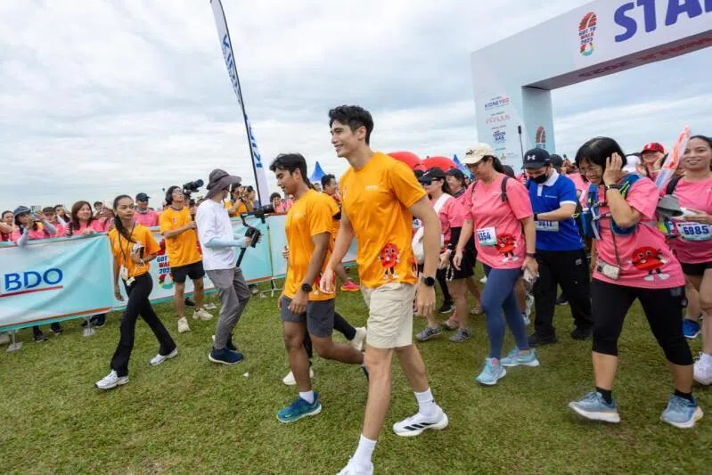 朱哲伟认为运动的同时又能做善事很有意义。（肾脏透析基金、Sen Visuals）