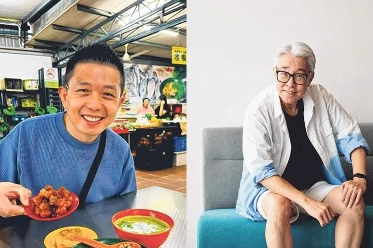 温国贤认为陈澍城（右）沉稳、有威严但重情感，是一家之主的象征。（档案照片）