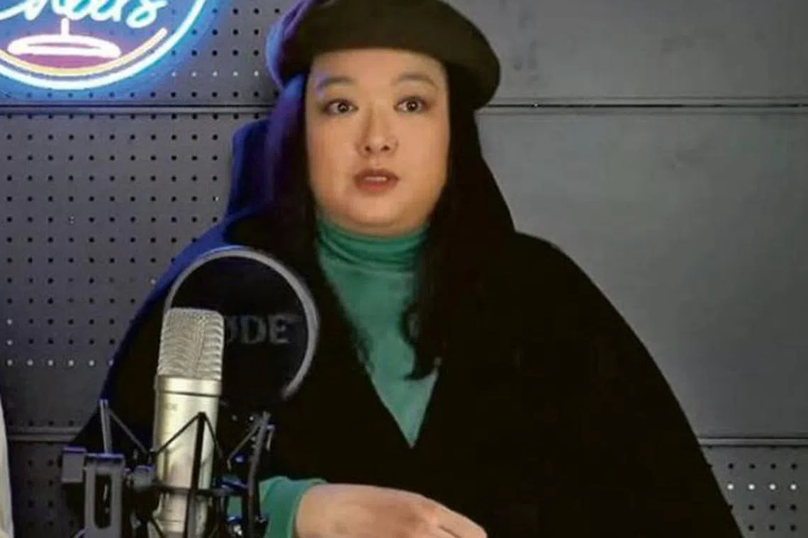 李珊珊患惊恐症而变样。（互联网）