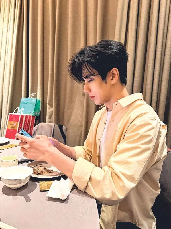 “阿B”陈钰彬获网友封为“台版张凌赫”。（AMA提供）