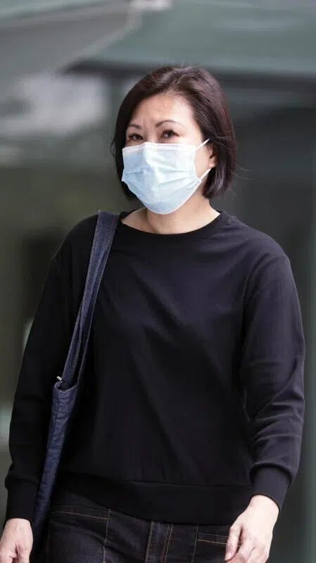 被告妻子朱丽珍早前被判坐牢六年八个月。（档案照片）