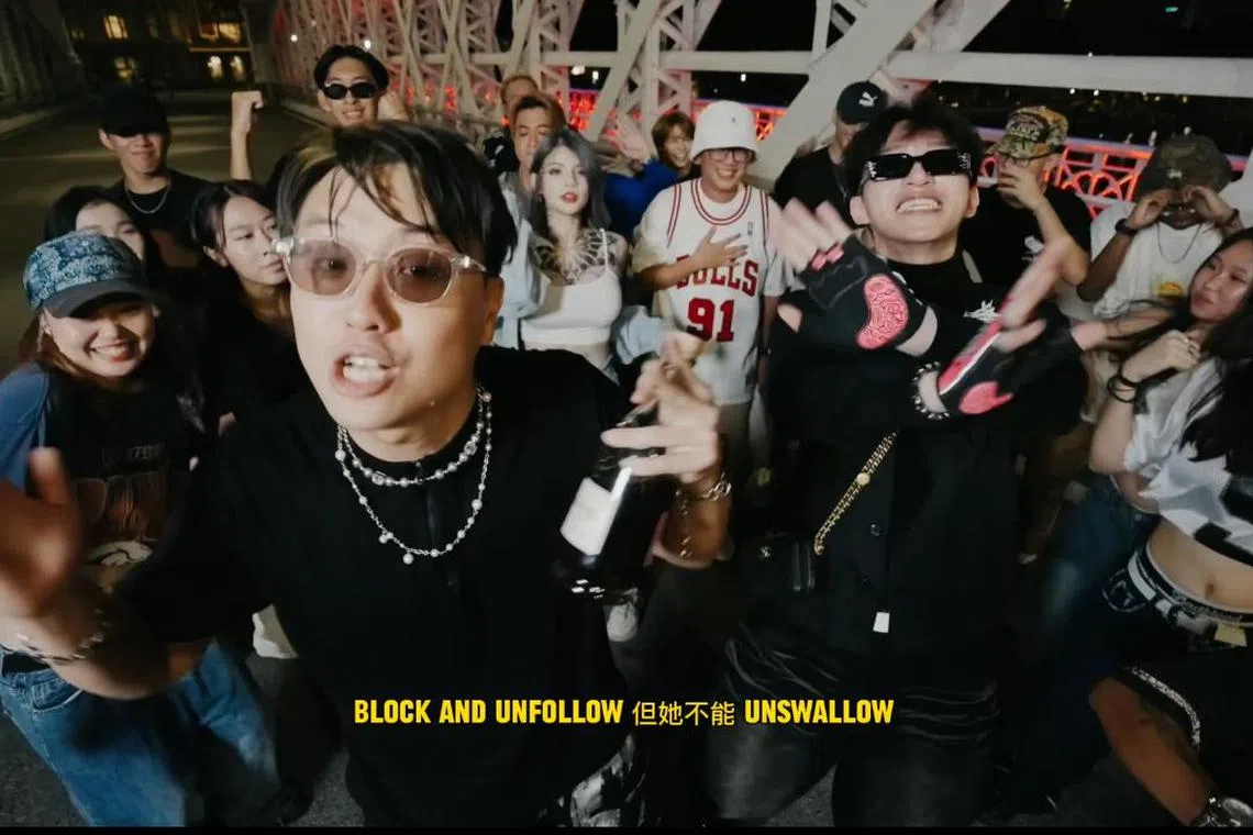 Zadon与Tosh张智扬合作remix一首日本嘻哈歌曲。（受访者提供）