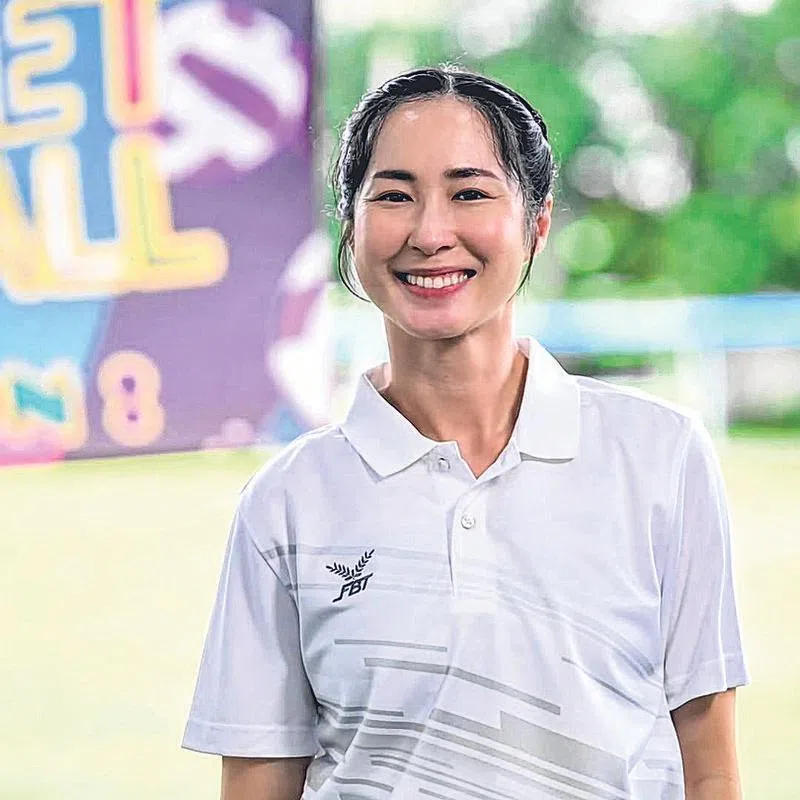 蔡琦慧（图）会关注英式女篮，最喜欢主攻卓采苇。（取自艺人IG）