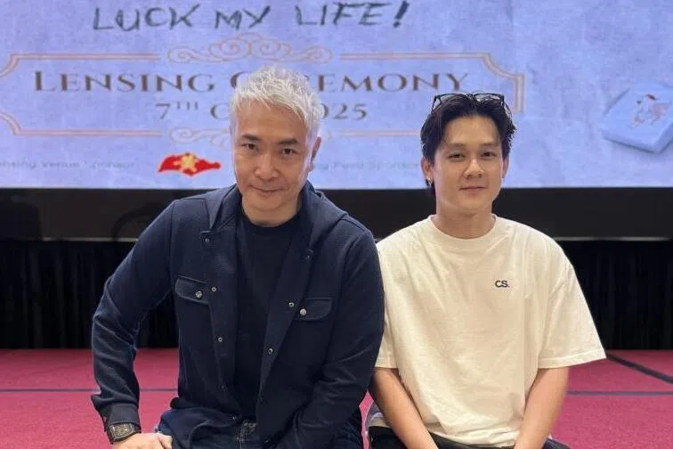 《我的人生我自摸》看郑斌辉与许瑞奇斗戏。（档案照片）