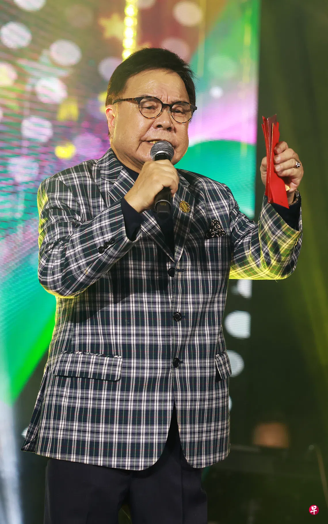 “常青树‘’黄清元。 （纪允贤摄　）