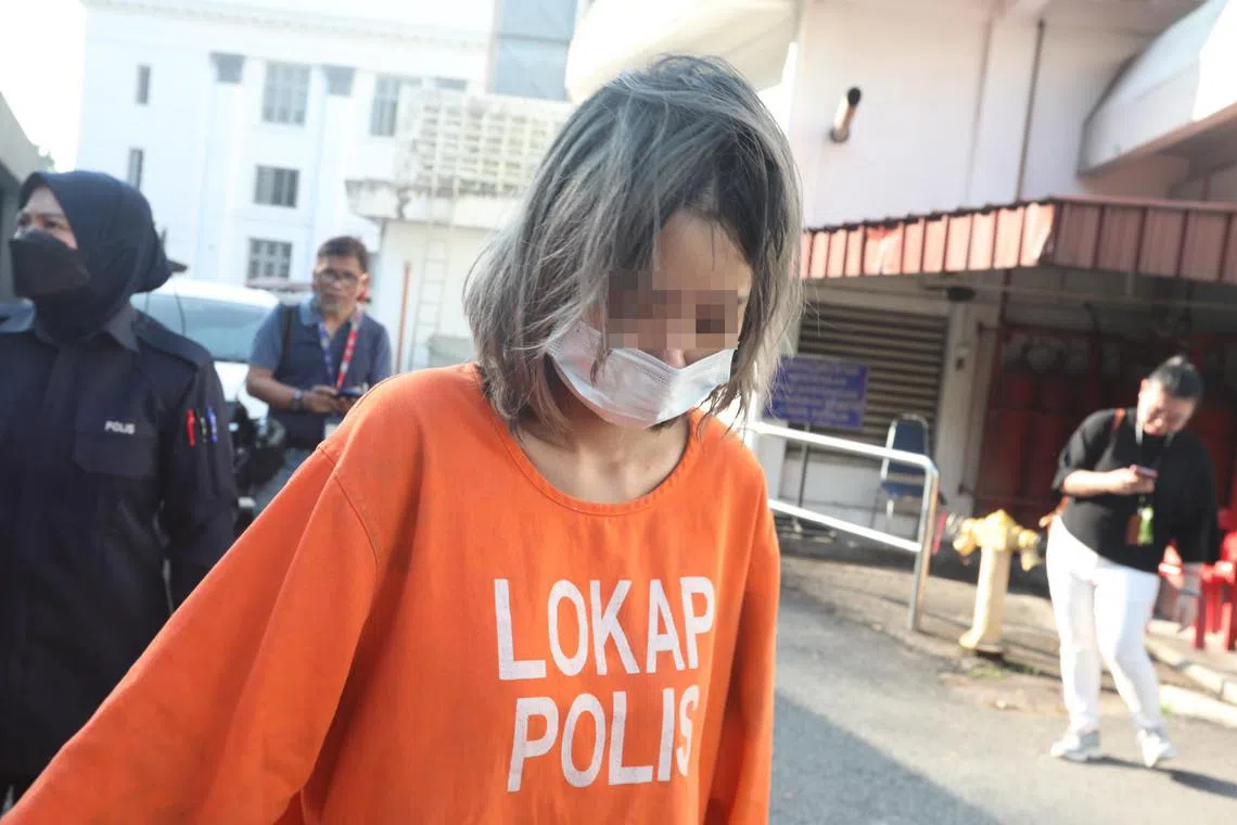 女嫌犯杨依雯已成为此案的污点证人。（档案照片）