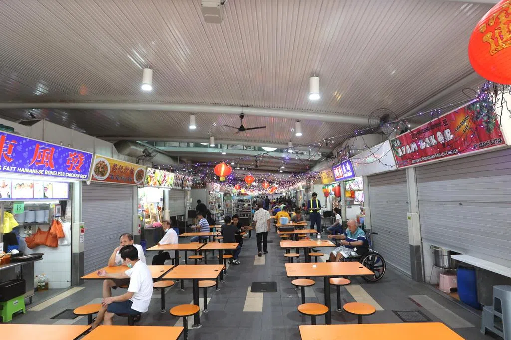 惹兰红山居民验肺结核 熟食中心冷清摊主喊苦