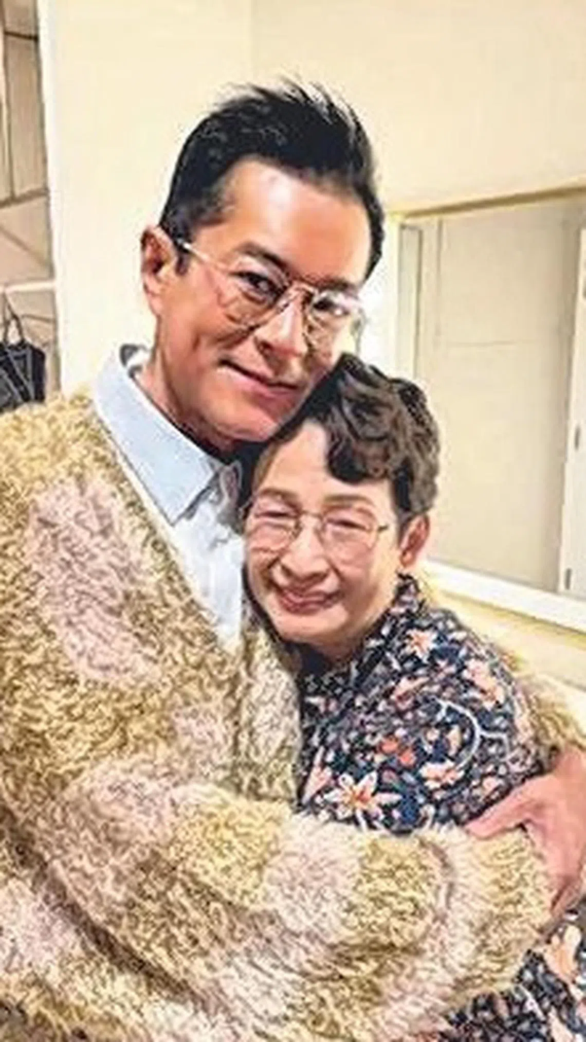 冯素波见证古天乐从小生变大明星。（取自网络）