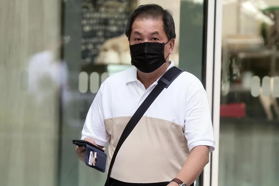 案发时，被告陈玉兴正要去接女儿下班，控方指他的车速相信介于每小时64公里到79公里之间。（海峡时报）