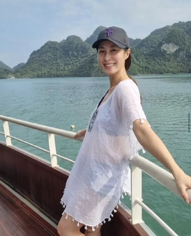 蔡琦慧经常出国旅游探索。（取自网络）