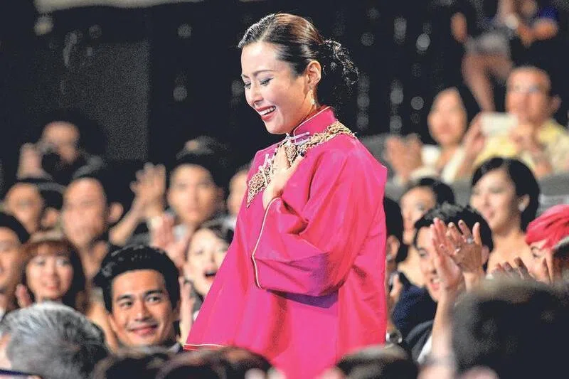 曾诗梅2014年获“年度飞跃奖”。（档案照）