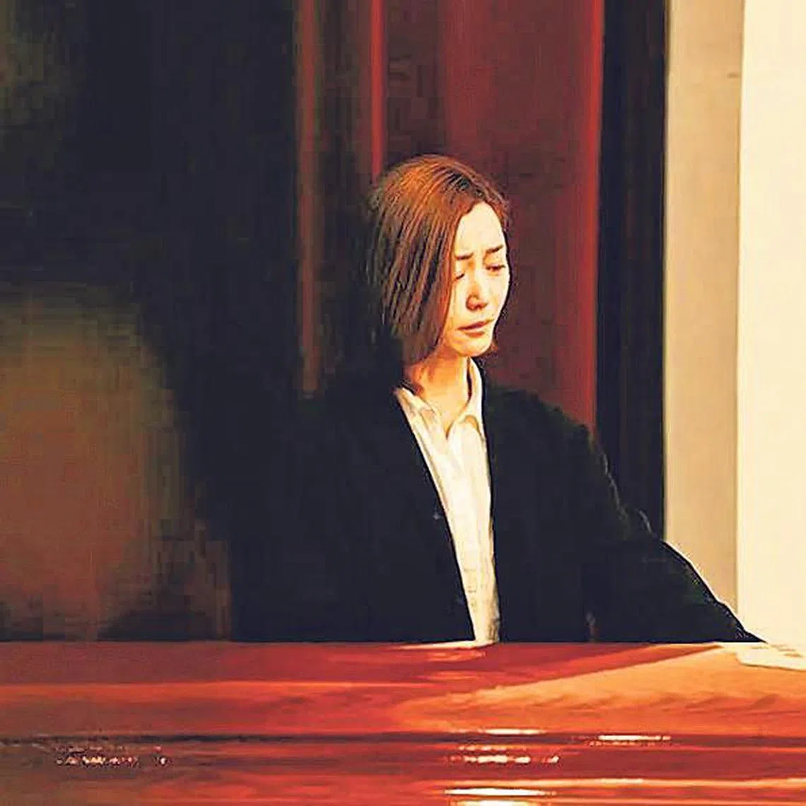 卫诗雅坚持不用替身。（取自网络）