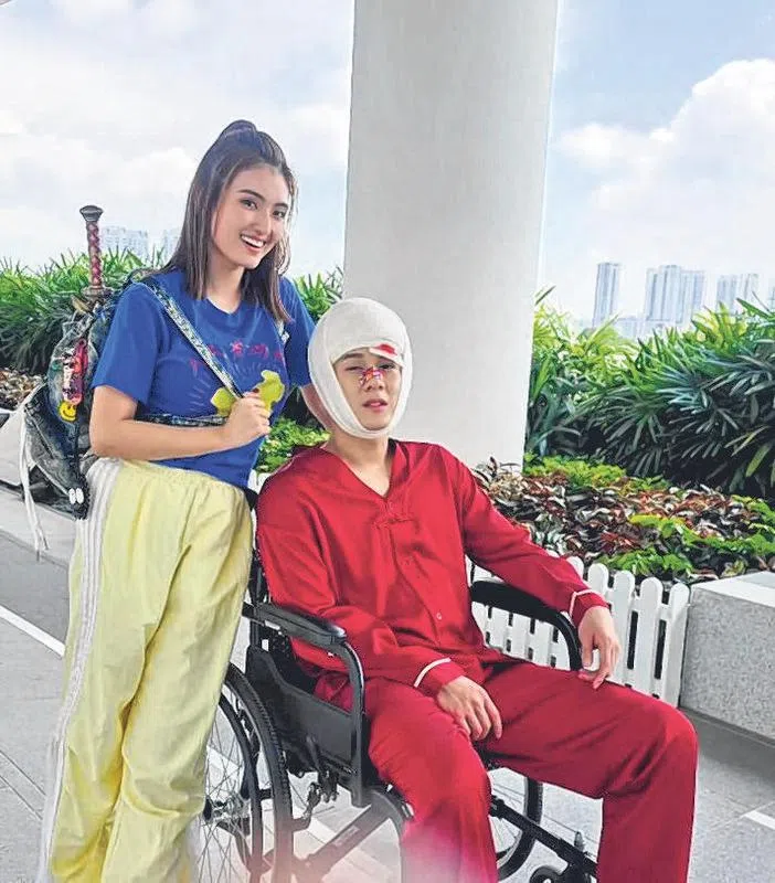 洪凌和许瑞奇再次合体，一起斩妖除魔。（档案照片）